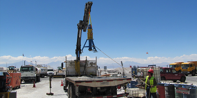 Brine Transfer Pumps in Chile